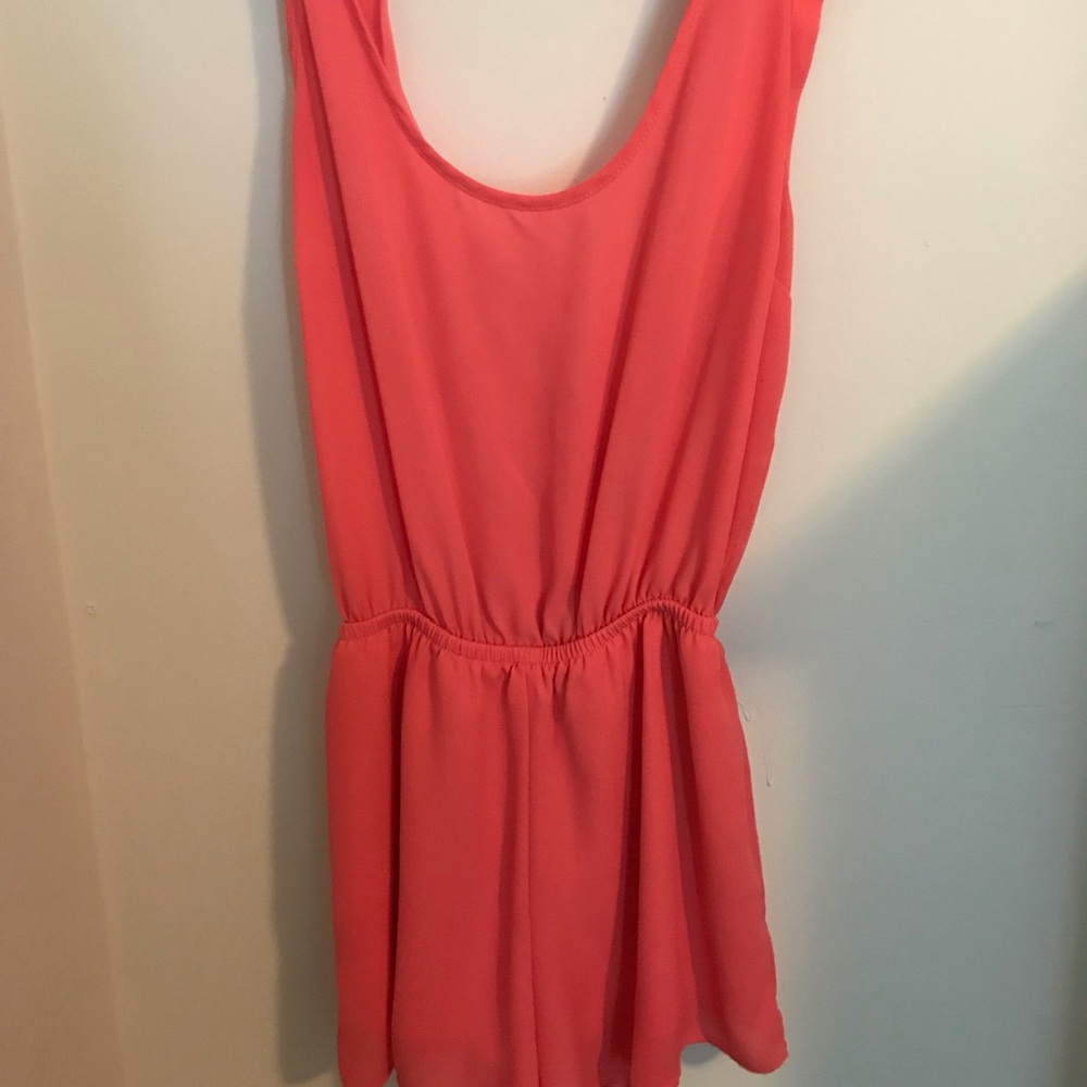 Coral Romper